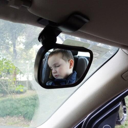 Automobile Universal Type Baby Mirror Rearview Mirror Car Two-in-one Baby Mirror Can Rotate 360 Degrees Safety Rearview Mirror
