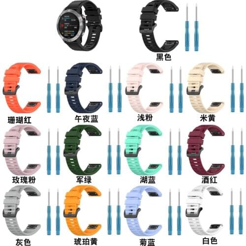 Quick Release 22MM Wristband Strap for Garmin Approach s62/Fenix 6 GPS /Fenix 5 plus /quatix5/Forerunner935 /Forerunner945 Watch