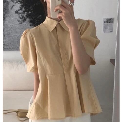 CBAFU Yellow Blouses