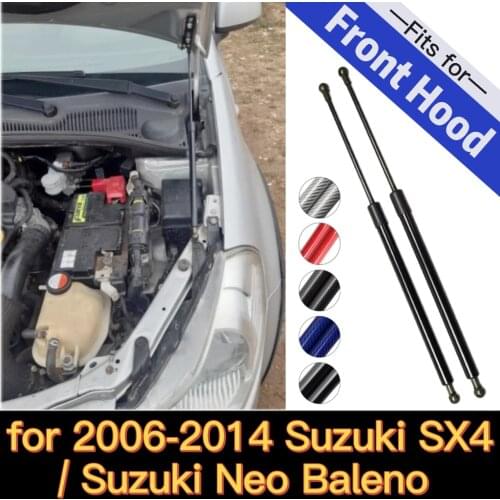 2pcs for Suzuki SX4 2007-2014 for Suzuki Neo Baleno modify front bonnet hood Lift Supports Gas Struts Shocks damper absorber