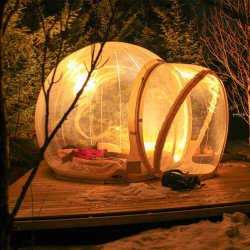 Beautiful Bubble Igloo Tent For Sale Clear Party Tent Garden Bubble House Outdoor Camping Tent Bubble Tree With Fan Dome Hotel