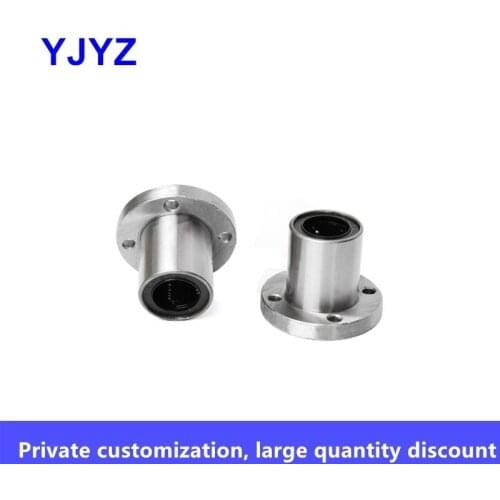 Round flange linear motion bearing and anti-rust plating linear bearing round flange LMF6 8 10 UU