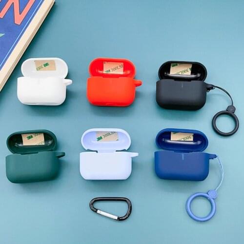 Cute Silicone Case For QCY T10 Protective Case Wireless Bluetooth Earphone Portable Headset Cover with Finger Strap