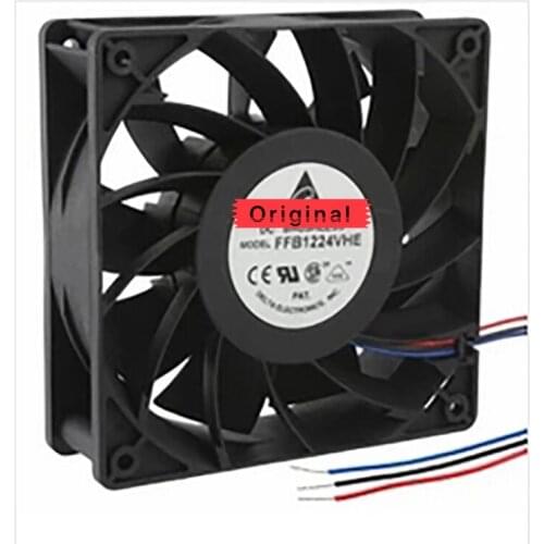 Original factory agent, New original FFB1224VHE-BR00 120X120X38 mm 24Vdc / 0,5A Mew Fan