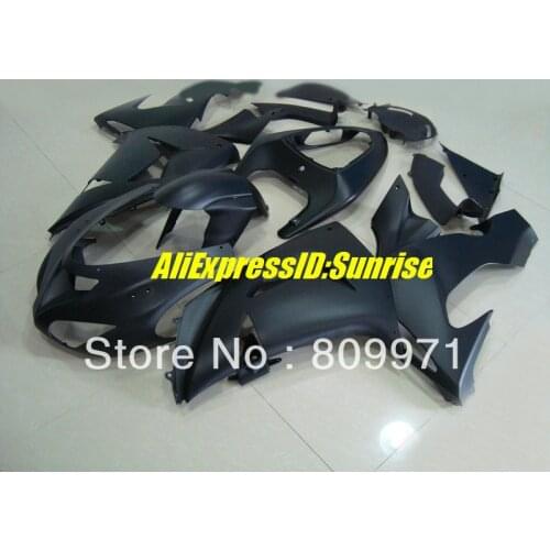 First-class Motorcycle Fairing kit for KAWASAKI Ninja ZX10R 06 07 ZX-10R ZX 10R 2006 2007 All matte black Fairings set+Gifts