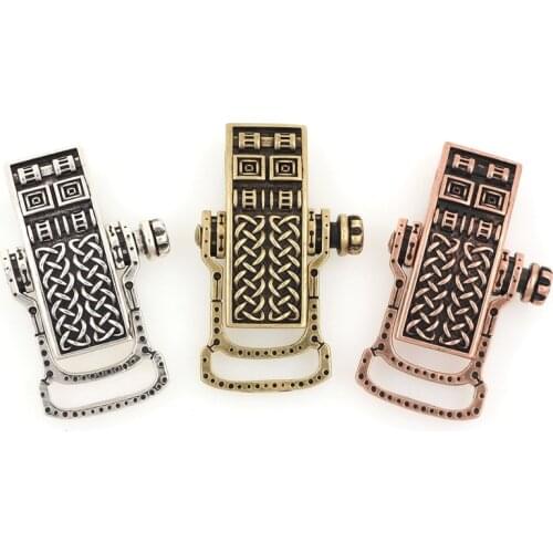 Retro Jewelry Screw Buckle Square Jewelry Buckle Suitable for DIY Bracelet and Necklace Making Accessories 37.5x23.5mm