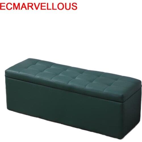 De Pouffe Ottoman Ladder Taburet Moderno Banquinho Puf Asiento Madeira Poef Change Shoes Taburete Kids Furniture Storage Stool