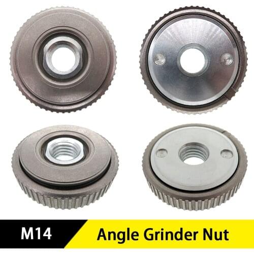 Angle Grinder Outer and Inner Flange nut Set Tool M14 Thread Used for Angle Grinders Cutting Machines