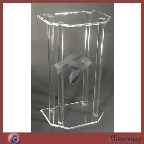 High transparency beautiful and elegant lectern