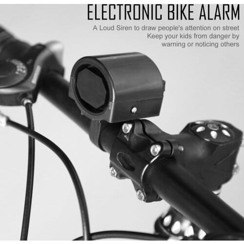High Quality Bicycle Alarm Loudspeaker Mini Electronic Bicycle Horn Electrical Bike Bell Cycling Handlebar Ultra Loud Alarm Ring