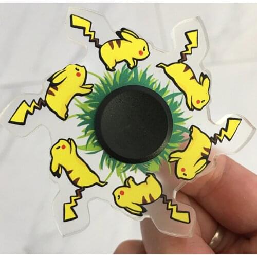 YUC Hand Spinner Cartoon Kids Toys Relief Stress Fidget Toys Stop-motion Animation Toys 2021 Popular Toys Drop Shipping