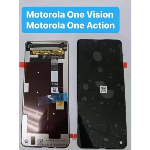 Wholesale 10 PCS/Lot Test 6.3" Original Display For Moto One Vision One Action P50 XT1970 LCD Touch Screen Digitizer Assembly