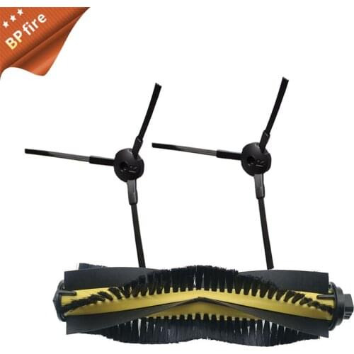 1x Main roller brush +2x Side brush replacement kit for ilife v7s V7 v7s pro robot vacuum cleaner spare parts accessories