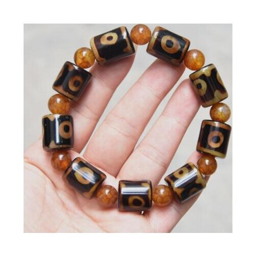 18x15mm Chinas Tibet old agatechakra agate bracelet Day bead