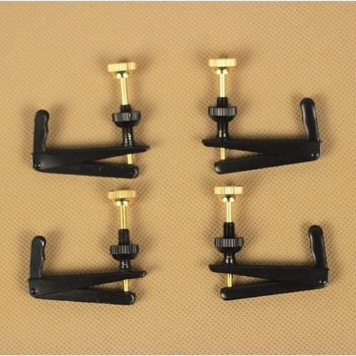 20 Pcs 3/4-4/4 Black Cello Fine TUNER String Adjuster Accessories Parts Fittings