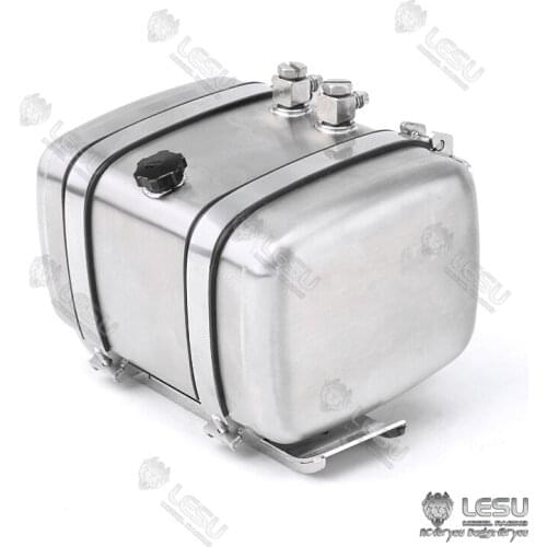 70MM LESU Metal Oil Tank for 1/14 TAMIYA RC Hydraulic Dumper Tractor Truck DIY Model Scania MAN Benz