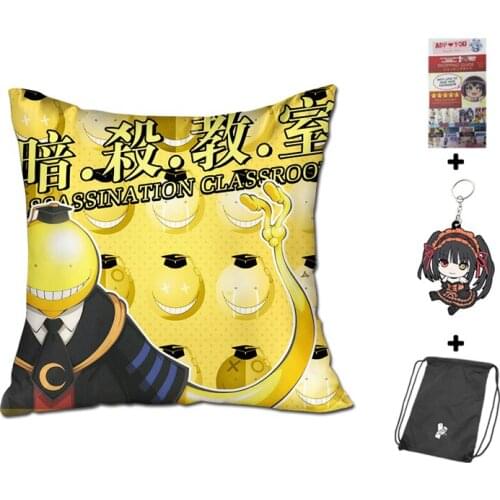 Hobby Express Koro Sensei - Assassination Classroom 40x40cm Square Anime Dakimakura Throw Pillow Cover GZFONG432