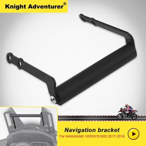 For Kawasaki Versys 1000 VERSYS1000 2017 2018 Motorcycle GPS/SMART PHONE Navigation GPS Plate Bracket Adapt Holder