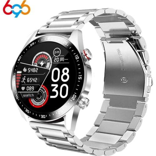 E1-2 Smart Watch Men Bluetooth Call Custom Dial Full Touch Screen Waterproof Smartwatch For Android IOS Sports Fitness Track E12
