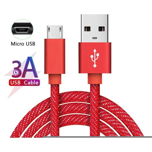 Type-C Micro USB Cable 3A Fast Charging Micro USB Cable For Samsung Xiaomi Huawei Data Wire Cord Android Fast Mobile Phone Cable