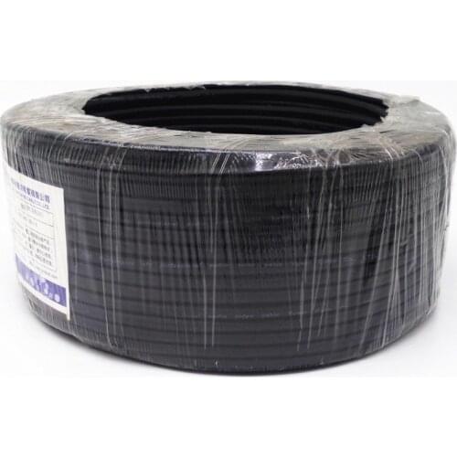 OD 6mm bulk cable audio cable 2 core with copper mesh shield conductor using 99.99% high purity OFC oxygen free copper 1 meter