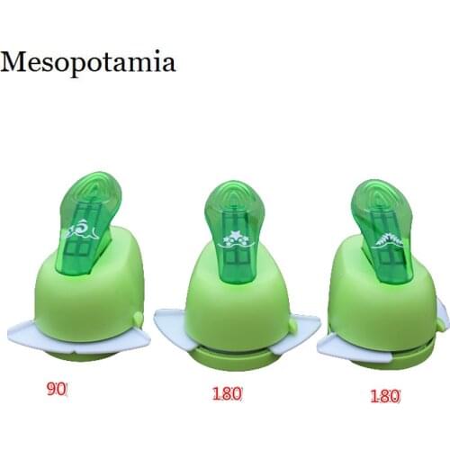 DIY Scrapbooking Decorative Right Angle Edges Cutting Machine Knife Mini Multifunctional Paper Lace Green Die Cutting Machine