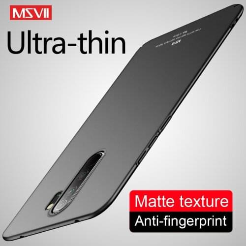 Redmi Note 8T 8 Case MSVII Matte Cover For Xiaomi Redmi Note 8 Pro Case Xiomi Note8 Global PC Cover For Xiaomi Note 7 8 Pro Case