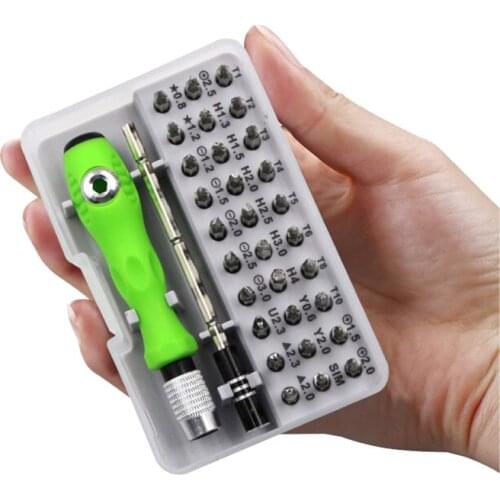 32 In 1 Multi-function Screwdriver Set Mini Magnetic Manual Screwdriver Bits Mobile Phone Digital Teardown Repair Tool
