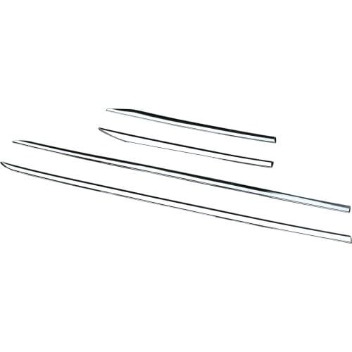 Chrome ABS Side Door Body Stripes Cover Trim Fit For Nissan Qashqai J11 2014-2018 2019 Rogue Sport Accessories Exterior Molding