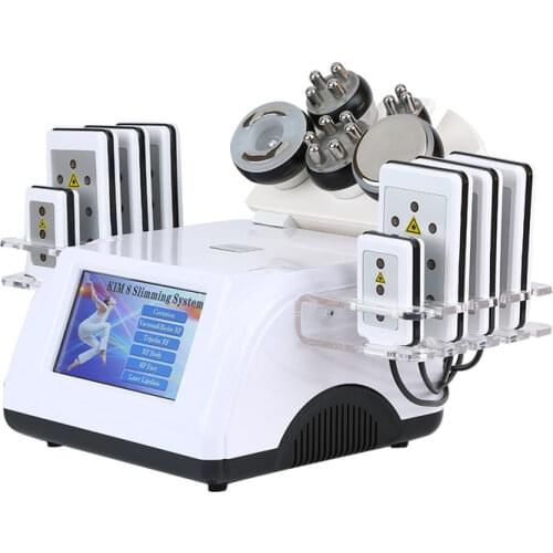 New product! ! Desktop laser fat exploding instrument six in one probe 40k negative pressure radio frequency beauty instrument s