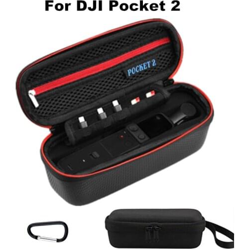 Portable Box for DJI Osmo Pocket 2 Creator Combo Accessories Bag Handheld Gimbal Hard Cover Storage Case Handbag Parts
