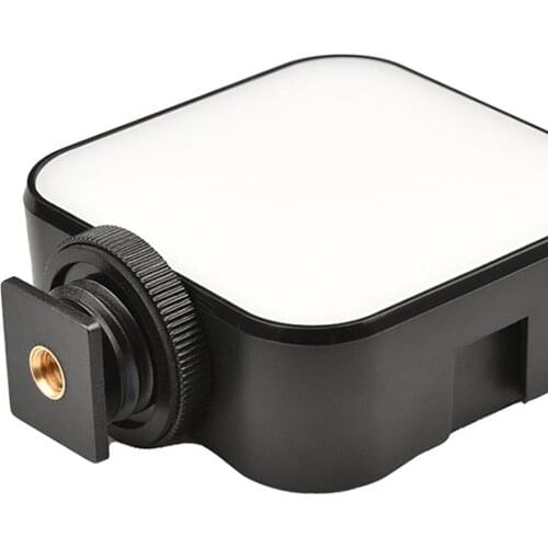 Portable LED Mini Photographic Light Night 6000K Kits w/ Hot Shoe Black