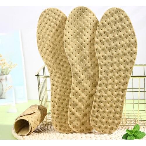Mint Deodorization Insoles Breathable Soft Comfortable Shoes Pad for Men Women Cool Breathe Freely Health Feet Insert Soles
