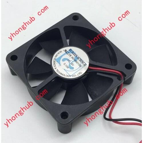 XINRUILIAN RDM6015S DC 12V 0.13A 60x60x15mm Server Cooling Fan