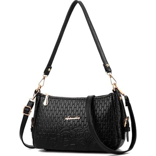 Women Bag Vintage Handbag Casual Tote Fashion Women Messenger Bags Shoulder Top-Handle Purse Wallet Leather 2021 New mini bag