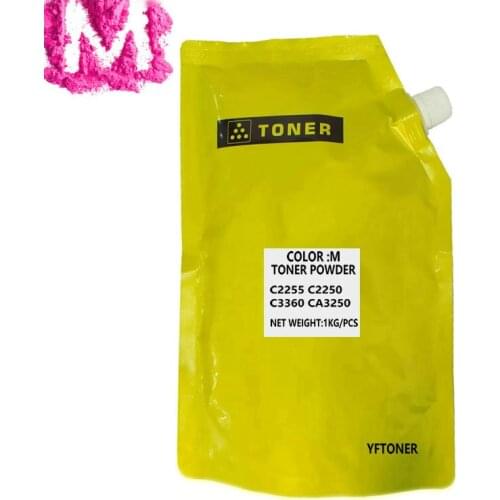 1KG / BAG Japan Toner Powder for Xerox DocuPrint C2255 C2250 C3360 CA3250 CT201160 CT201163 Printer Toner Cartridge
