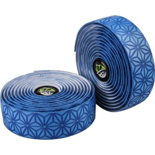 1Pair Bike Handlebar Tape Green Pink Blue Shock Absorbing Non-Slip PU EVA Soft Practical Bicycle Handle Wraps Black Orange