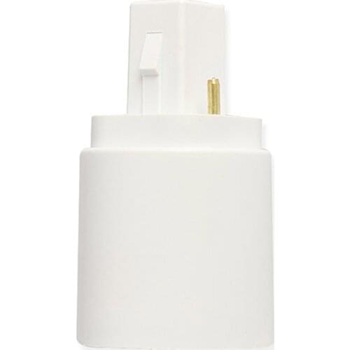 1pc G24 To E27 Socket Converter Change Lamp Base LED Bulb Adapter Suitable For All Voltage Halogen CFL Light Holder Converter