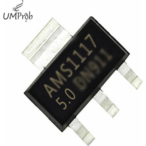 10Pcs Original AMS1117-5.0 AMS1117-5.0V , AMS1117 1117 5V 1A SOT223 Voltage Regulator