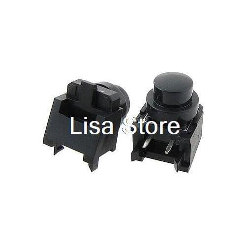 Right Angle Momentary Tactile Push Button Switch Non Lock 12x12x13mm w Cap