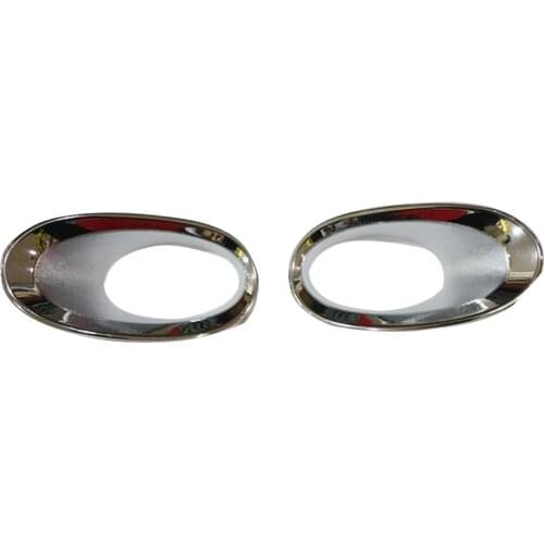 4pcs Band New ABS Chrome Front & Rear Fog Light Lamp Cover Trim For honda CRV 2010 2011