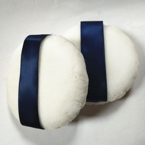 75*15mm Woman Facial Soft Cotton Sponge Powder Puff Pads Face Foundation Makeup Cosmetic Tool