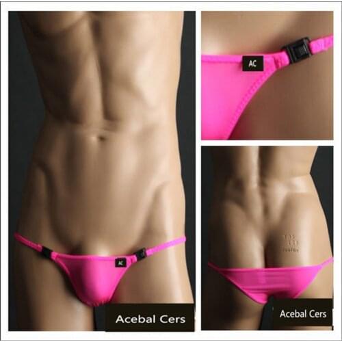Acebal Cers 2019 TM Sexy Mens Underwear Hipster Bikini Mens Bikini Underwear Brand male ultra-low and thin elastic briefs