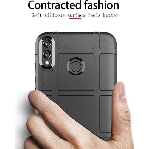 For Huawei P Smart Plus 2019 Case Armor Silicone Durable Shield Back Cover For Huawei P Smart Z PSmart 2019 Shockproof Case