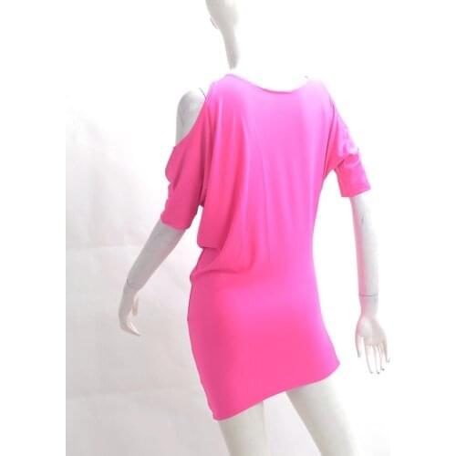 Exotic dance Latin dance dance wear shoulder length of the two bat type long Latin exercise coat W11040