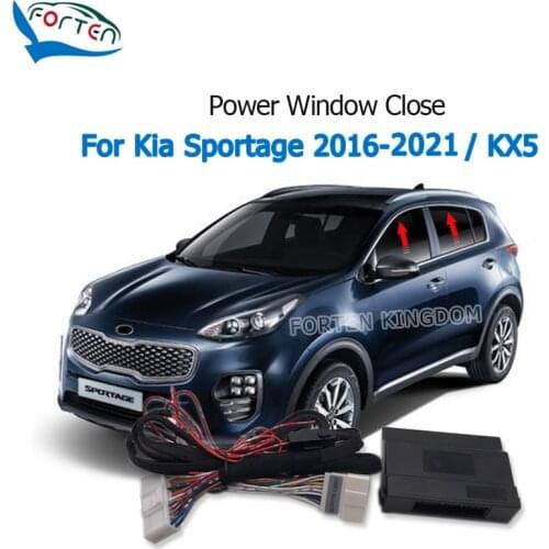 Forten Kingdom Car Intelligent Power Close Window Closer Kit Module For Kia Sportage 2016-2021 / KX5