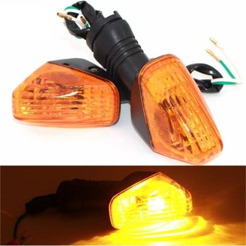 Indicator Light Turn Signal For KAWASAKI Z750S ZX-6R ZX-6RR KLE 500/650 VERSYS KLR650 Motorcycle Front/Rear Blinker Lamp