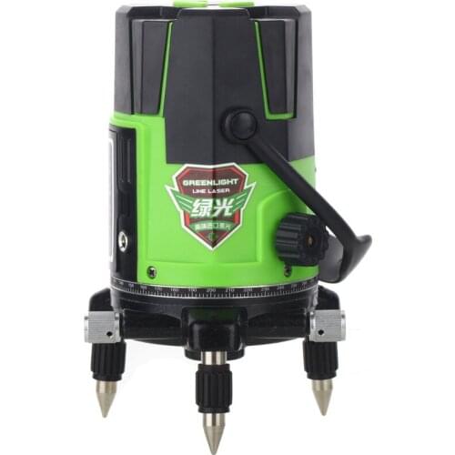 Laser Level Meter Green Light High Precision Automatic Line 2/3/5 Line Green Plus Bracket Super Bright line Instrument