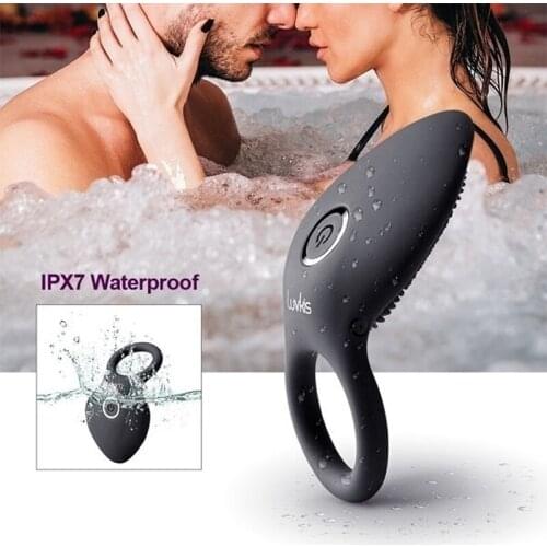 Penis Ring Delayed Premature Ejaculation Lock Fine Ring Male Cock Ring Adult Couple Vibration Ring