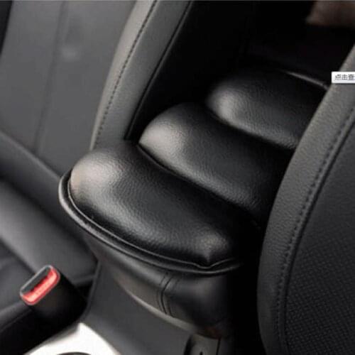Car Armrests Cover Pad Console Arm Rest Pad For Citroen C-Quatre C-Triomphe Picasso C1 C2 C3 C4 C4L C5 Elysee DS-series